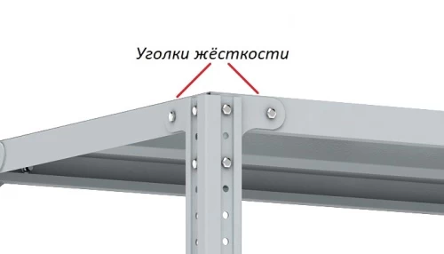 Стеллаж металлический Титан МС-750 2500x1500x400/7 Стеллаж металлический Титан МС-750 2500x1500x400/7