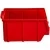 Пластиковый ящик 701 (красный)