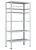 Стеллаж металлический Титан МС-750 2500x700x500/8